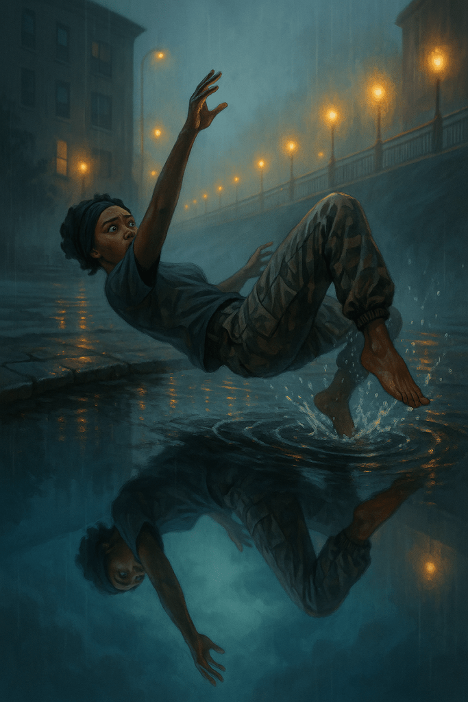 AI generated image created for my short story "So what"